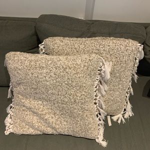 Two Amped Fleece Throw Pillow Urban Outfitters